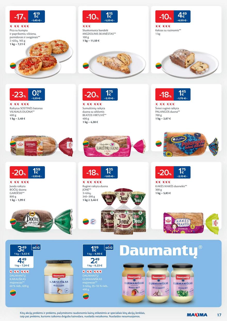 Naujausias Maxima leidinys Nr 17 ir kitos akcijos vienoje vietoje ...